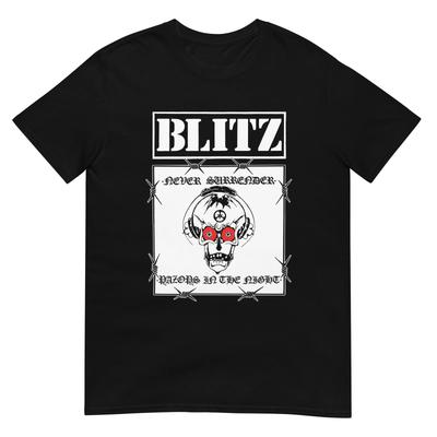 BLITZ- RAZORS Koszulka UK VINTAGE PUNK Lata 80. Koszulka z krótkim rękawem