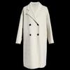 Shetu Women's Korean Style Mid-Length Double-Faced Wool Blend Coat