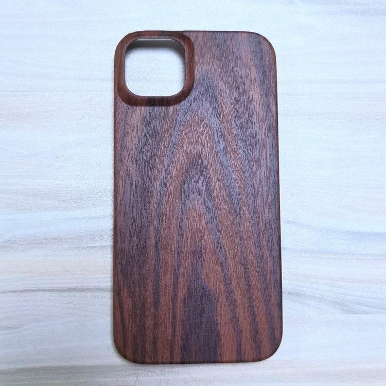 

Деревянный чехол для iPhone 14 Pro Max - защитный чехол из цельного дерева, жесткий чехол Apple