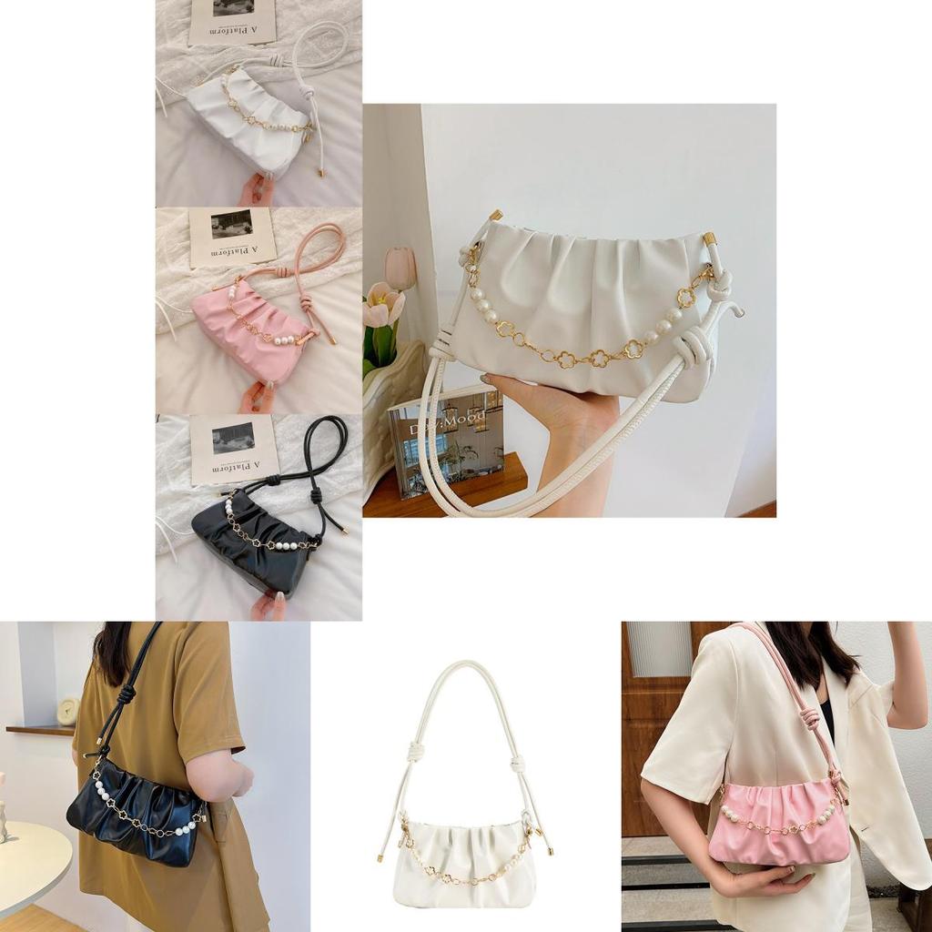 Fashionable Medium Soft Pu Leather Small Square Handbag For Everyday Casual Street Style