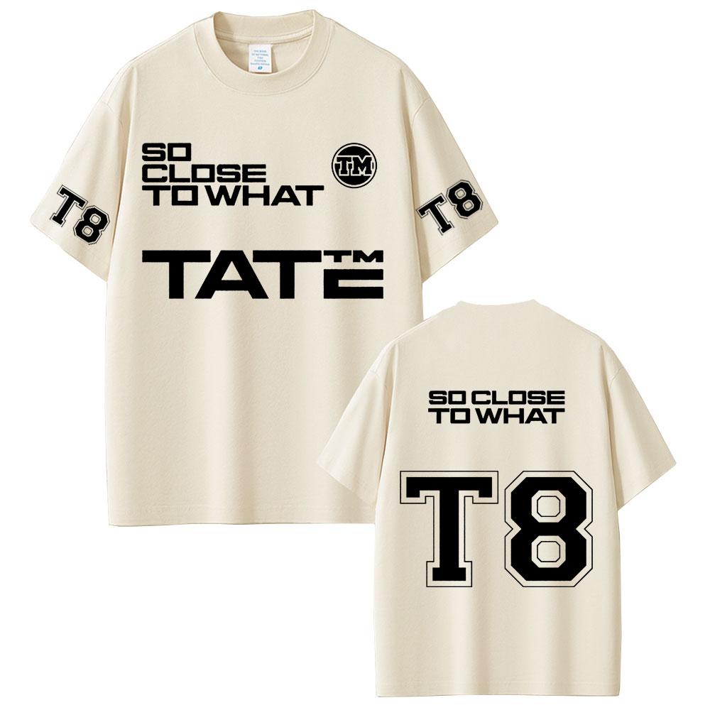 

Tate Mcrae T8 Graphic Tshirt Music Album So Close To What Miss Possessive World Tour T Shirt Unisex Women Fashion Trend Tee Unisex M