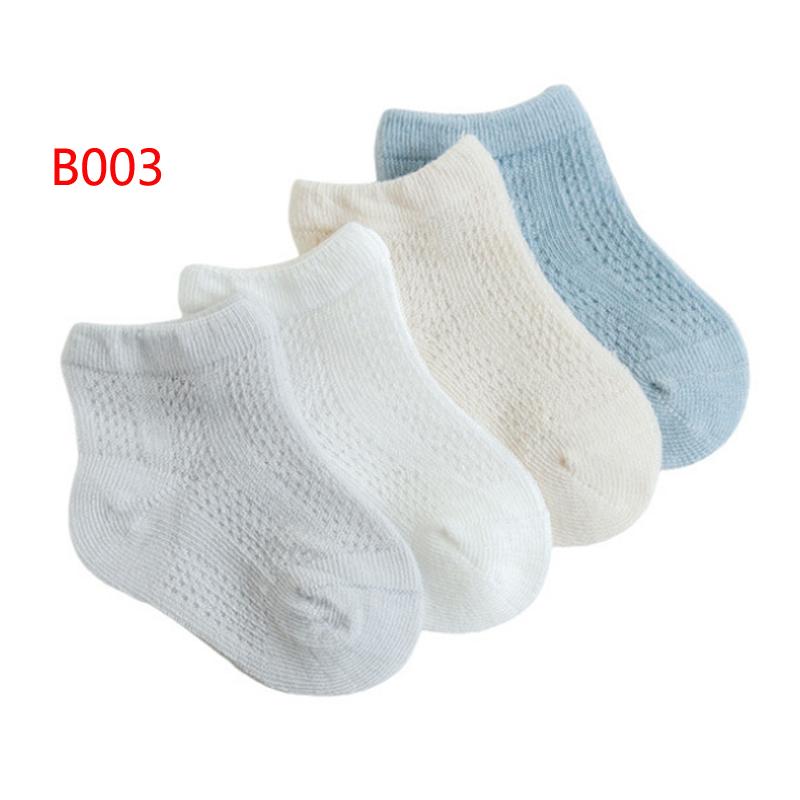 New Children's Socks Summer Mesh Thin Cotton Boys and Girls Short Baby Socks
