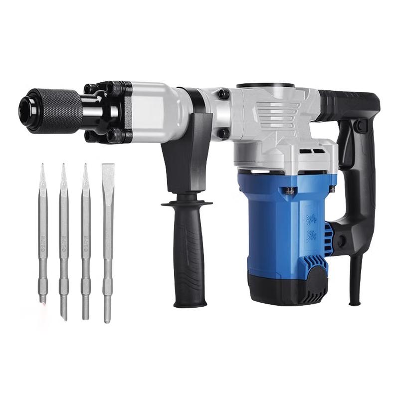 

Dongcheng 1400W Heavy-Duty Electric Demolition Hammer CN plug (adapter included)