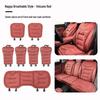 Luxury Nappa Leather Non-Slip Car Seat Cushions for Five-Seater - Thickened Design for Front and Rear Seats