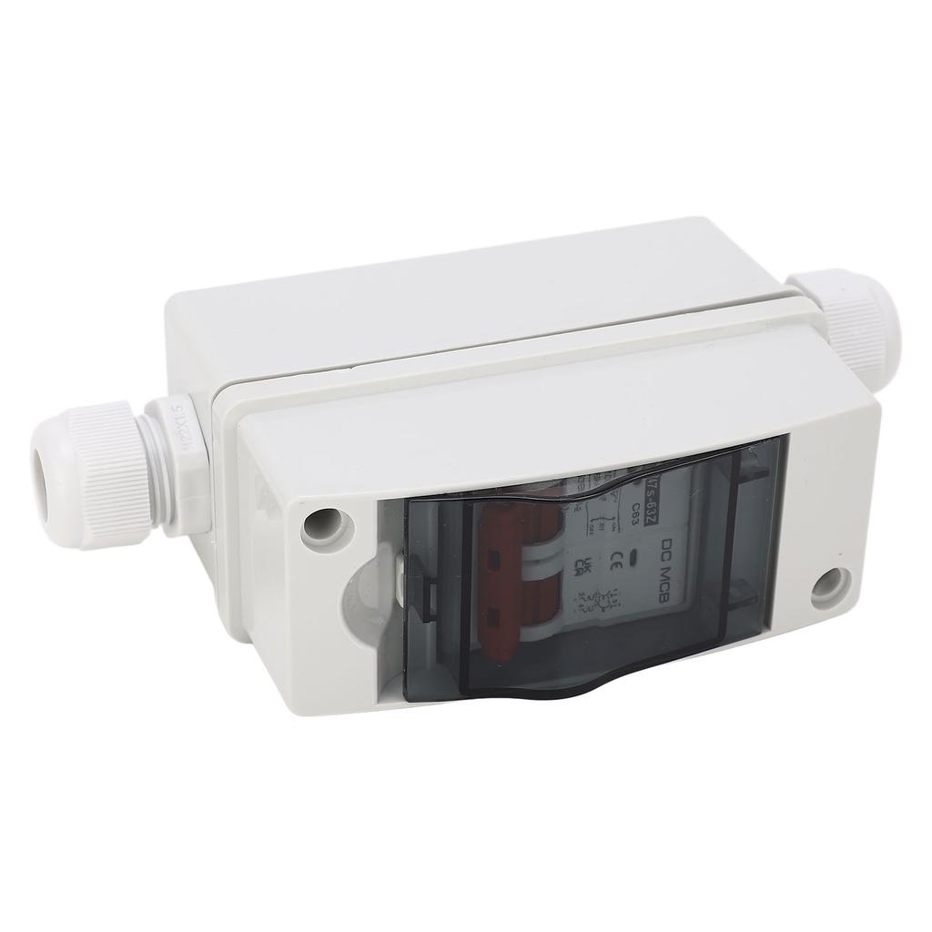 SG DC Miniature Circuit Breaker 2P 63A 1000V Disconnecting Switch IP65 Waterproof for Solar PV System