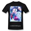 Men Clothing Darker Than Black Superpowers Anime T-Shirt Girl Mask Fashion Men Cotton Tees Tshirt Harajuku Streetwear
