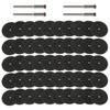 54PCS Mini Cutting Disc Kit HSS Saw Blade Diamond 32mm Cutting Disc +4pcs Mandrels Rotary for Dremel Accesories  Rotary Tool