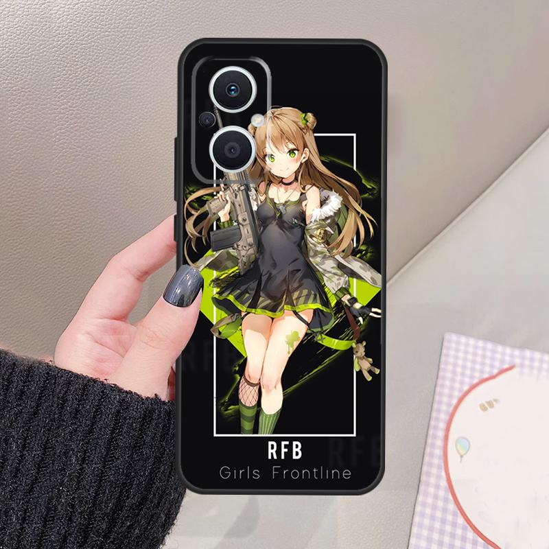 

Girls Frontline Funda For OPPO Reno 13 11 12 14 Pro 13F 14F 12F 11F 7 8 Lite OPPO Find X5 X6 X8 X9 Pro Case OPPO Reno7 Lite
