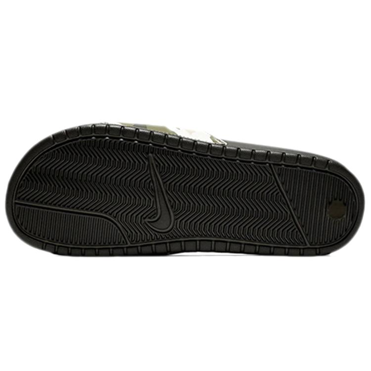 Nike Benassi Jdi Print Military Green Unisex Slippers 'Sequoia' 631261-301