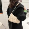 Fashion Felt Shoulder Bags for Women Small Casual Underarm Bag Female Hand Crossbody Bags for Women