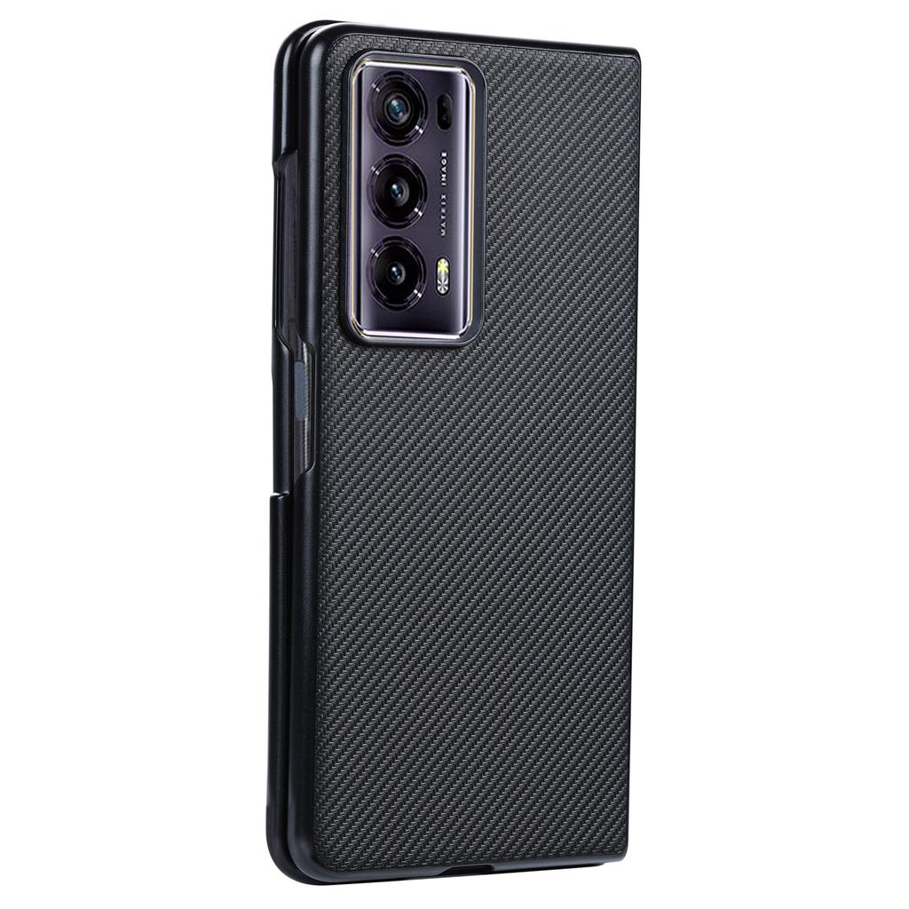 VILI TC Series for Honor Magic V2 5G Case Textured PU Leather+TPU Phone Cover Drop-proof Back Shell