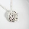 [Used] TIFFANY 925 Rose Pendant/Necklace/g530-61