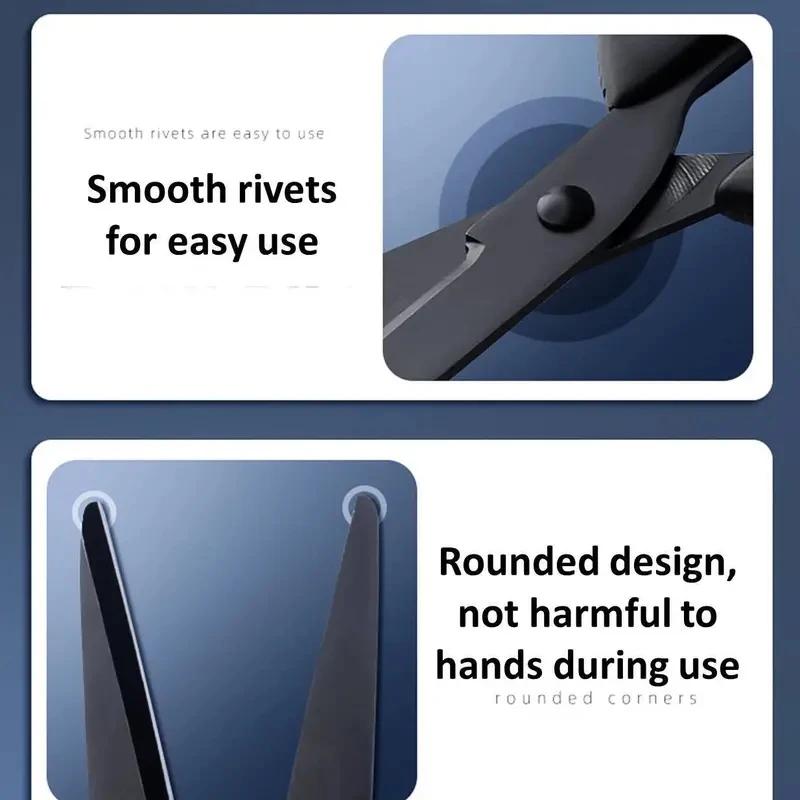 1 Stück Schere Haushalt Küche Spezialschere Handgeschnitten Büroschere Nicht klebend Sicherheit Faden Schere Scharf