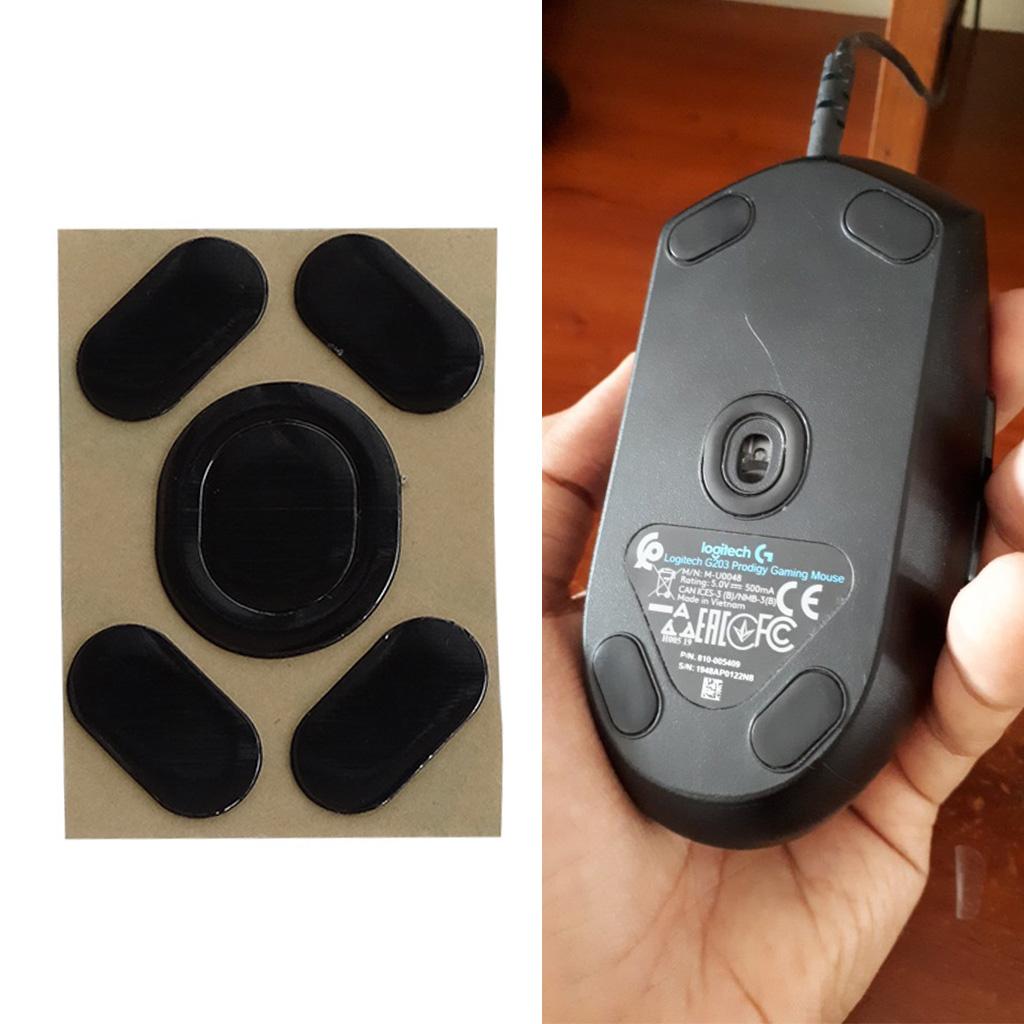 Curve Edge Mouse Feet Mouse Skates For - G102 G PRO Wired Mouse 1 Set 0.6mm Thickness
