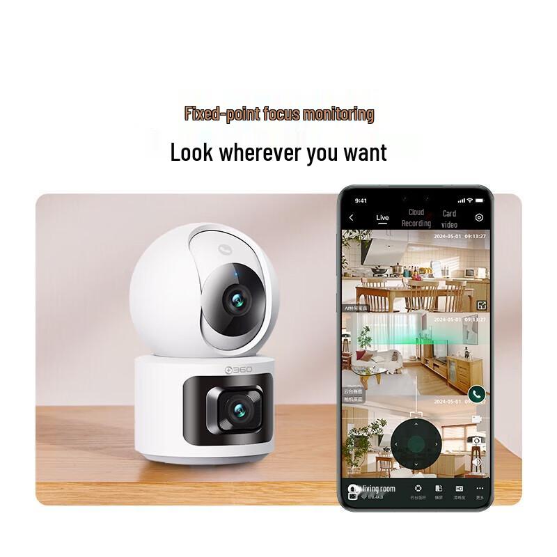 360 Smart Camera P500 Dual-Lens Home Security (CN version)