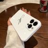Luxury Letter M Glossy Film Hard PC Phone Case for Oppo A6 A5 A78 A3 A3X A60 A74 A38 A58 A96 A57 A76 A36 A17 A16e A55 Pro 4G 5G