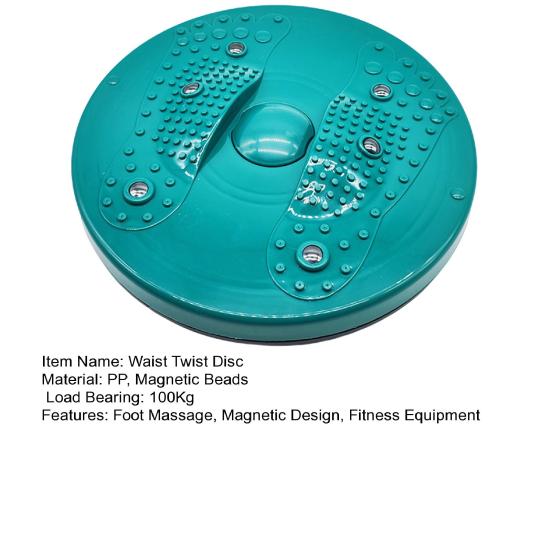 Waist Twist Disc Board Magnetic Foot Massager Waist Sculptor Twister Abdominal Muscles Strengthening Body Shaping Twisting Disc