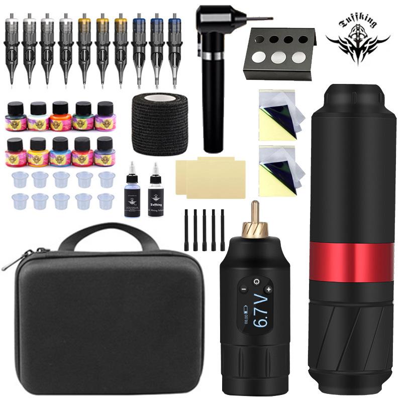 Tattoo Set Tattoo Transfer Gel Tattoo Color Thinner Set Wireless Tattoo Pen Set