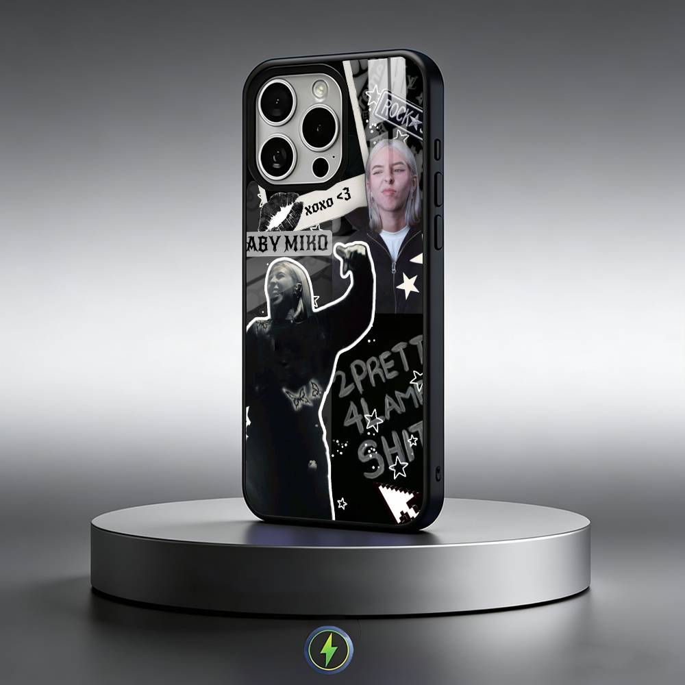 Singer Y-Young Mikos Phone Case For iPhone17,16,15,14,13,12,11 Plus,Pro Max Magnetic For Magsafe Wireless Charging