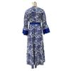 Women's Dress Fashion Bohemian Printed Midi Long Dresses