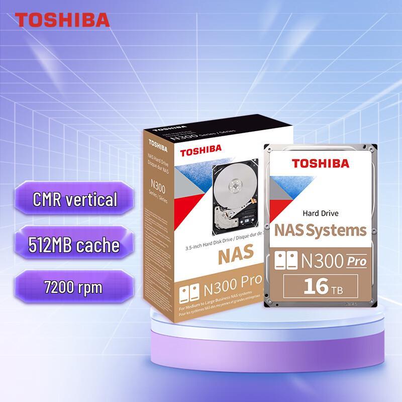 TOSHIBA N300/N300 Pro NAS Internal Hard Drive