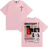 Rapper Bryant Myers 100cotton Unisexs shirt oversized album graphics summer Womens Y2k Hip Hop Oneck rock Streetwear Tshirt