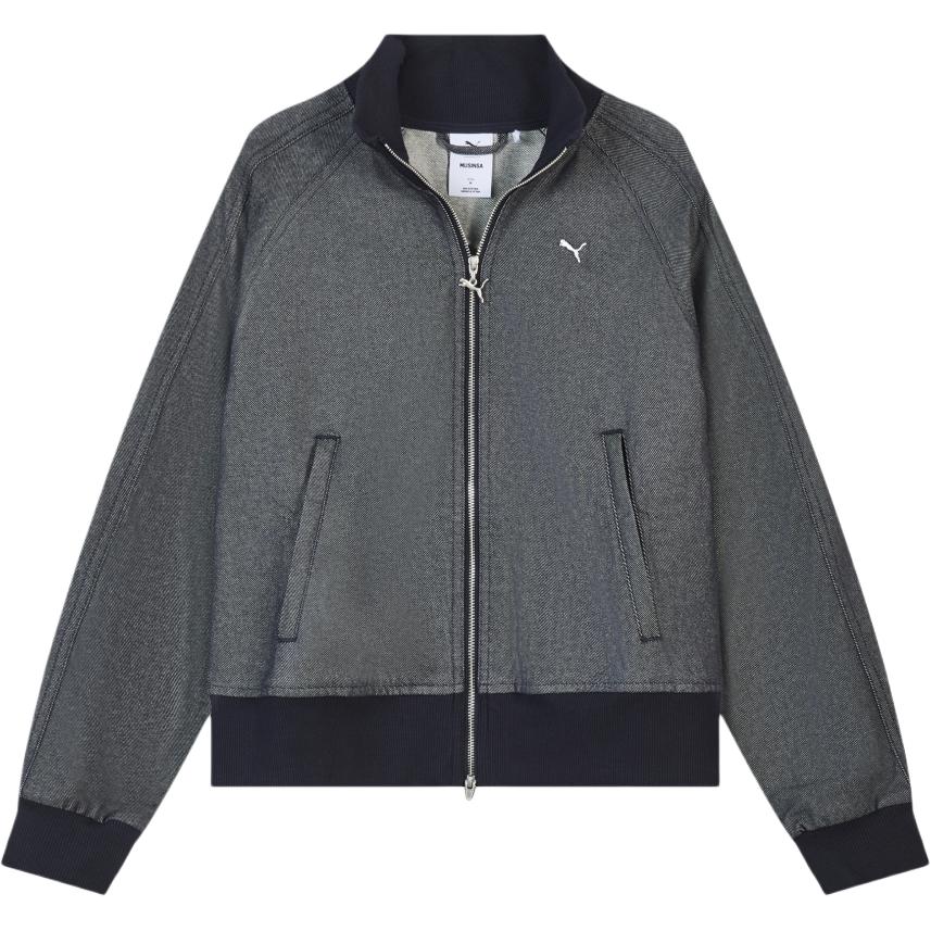 Puma X Musinsa Wvn Track T7 Loose Retro Breathable Denim Jacket Women jackets 638017-16 XS