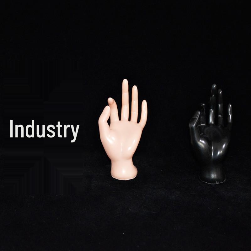 Creative OK Shape Hand Mannequin: Short Plastic Display for Jewelry & Rings