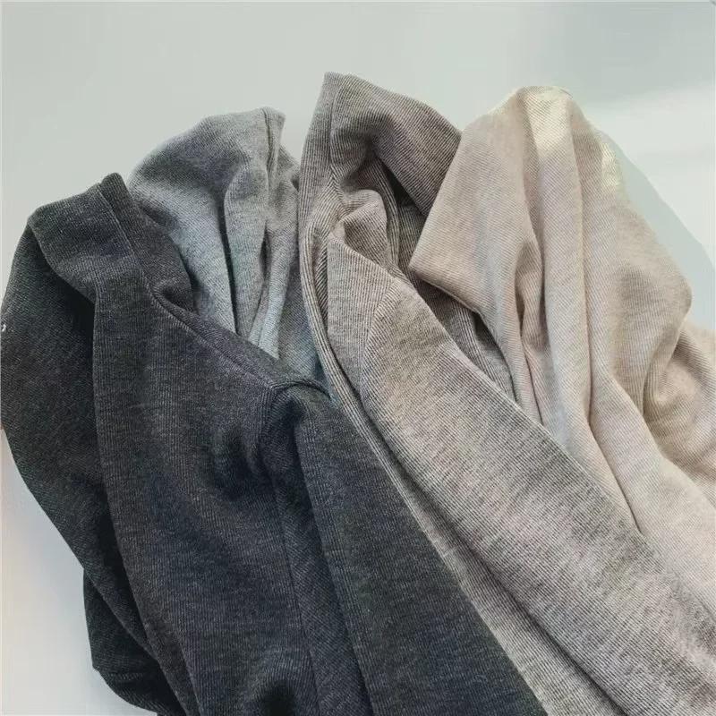 2024 Women's Western-Style Brushed Half-High Collar Long-Sleeve Top - Autumn Winter Trend