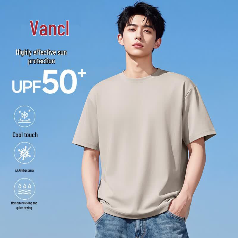 VANCL Men s Ice Silk Cooling Short Sleeve T-Shirt L