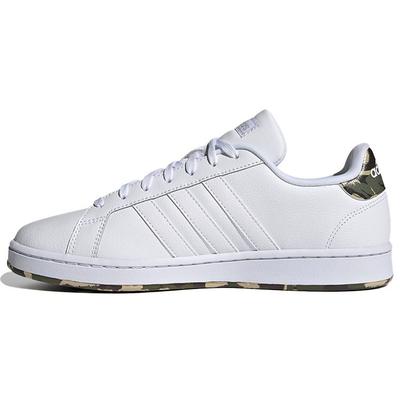 Neo Grand Court Sneakers Comode Versatili Basse da Uomo Bianche Verdi FY8557