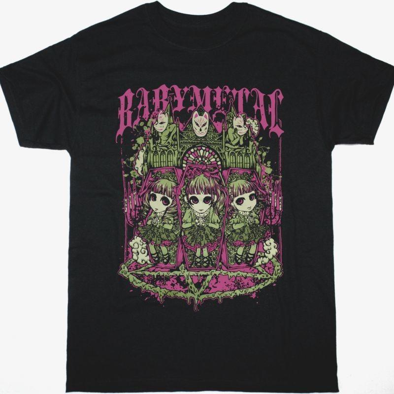 Babymetal Roblox Graphic Black T-Shirt S разноцветный