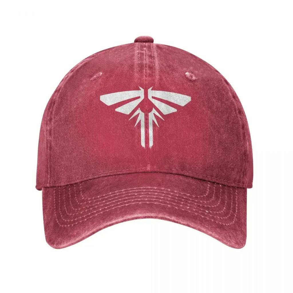 2025 TLOU The Last Of Us Unisex Style Baseball Cap Fireflies Logo Distressed Denim Caps Hat Casual Outdoor Activities Sun Cap