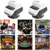 Quiet Operations Card Shufflers Dealer Portable Automatic Rotating Poker Dealer for Bridge & Poker