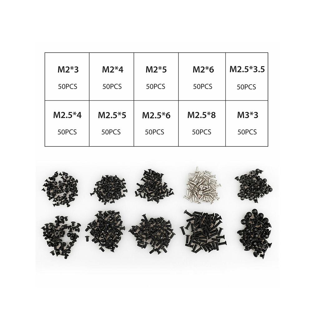 Screws Screws 500Pcs Laptop Notebook Computer Screw Kit Set Fit For Ibm ...