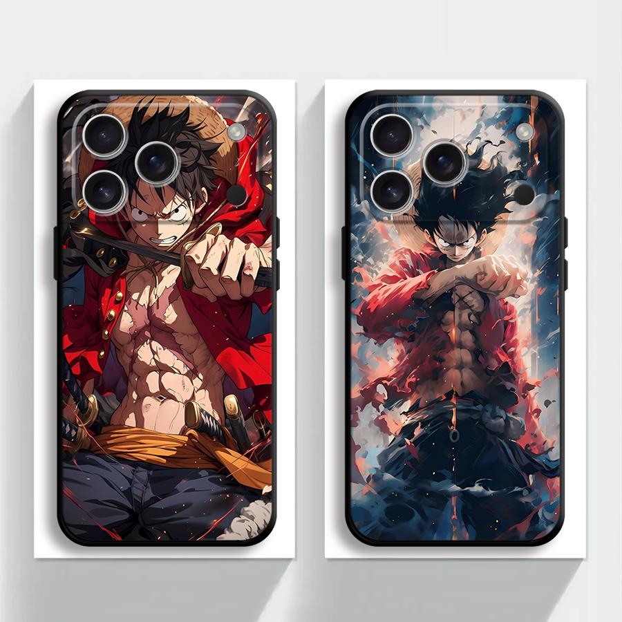 Case for iPhone 17 Pro Max Air 14 7 8 16 15 Plus 12 11 13 Mini SE XS XR Funda Phone Cover Anime OneS P-ieceS