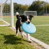 Hond Vliegende Schijf Speelgoed Gestructureerd Rubber Hond Ophaalspeelgoed Hond Voerbak voor agressieve kauwers Buiten Training Gooi-en-Vang Spel