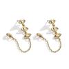Eye Trendy Geometric Pendant Earrings Alloy Plating Stylish Fashion Jewelry