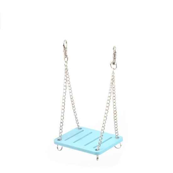 Small Pet Animal Hanging Swing Chew Play Toy for Hamster Chinchillas Guinea Pigs