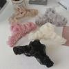 Summer Fairy Style Mesh Pleated Hair Shark Clip for Women