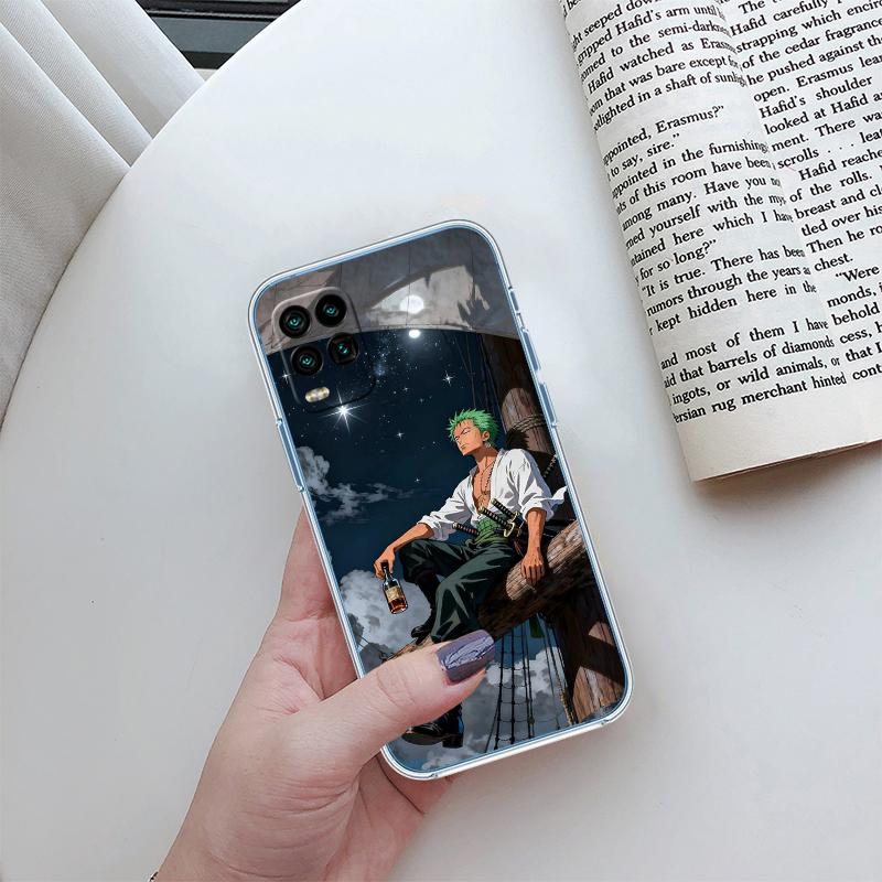 

One Piece Zoro Transparent Phone Case for LG K22 K30 K40 K40S K41 K42 K50 K50S K51 K51S K52 K61 K62 K71 K92 Q60 Q61 V40 V50 V60 LG K22