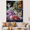 Saint Seiya Bronze Saints Seiya Shiryu Hyoga Ikki Wall Tapestry Anime Battle Art Decor for Bedroom Fan Gift