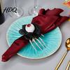 Reusable Napkin Rings Halloween Ring Pumpkin Eyeball