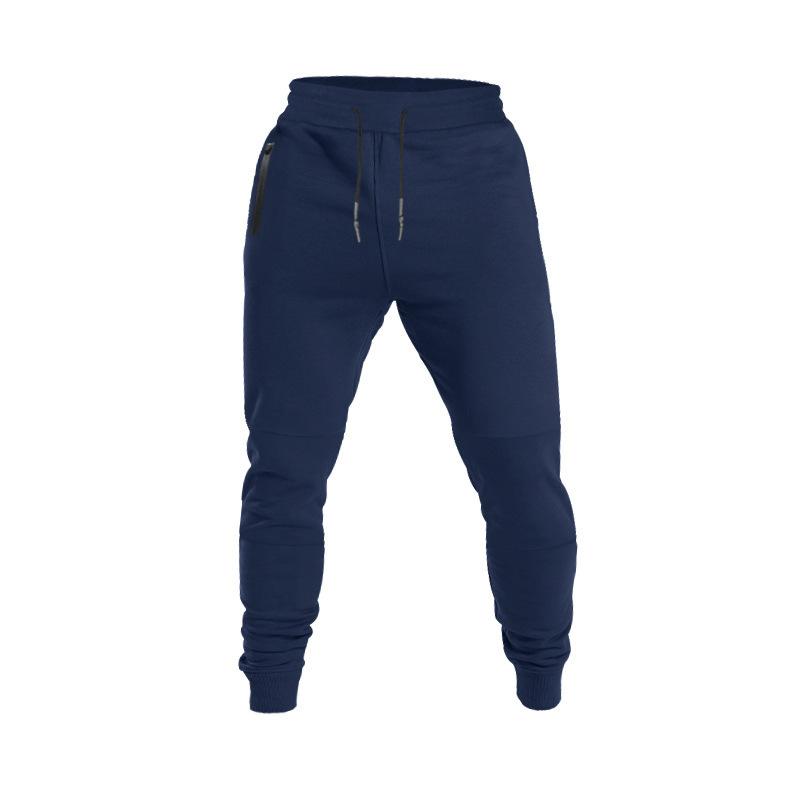 Men's drawstring casual trousers new sports trousers versatile breathable drawstring trousers