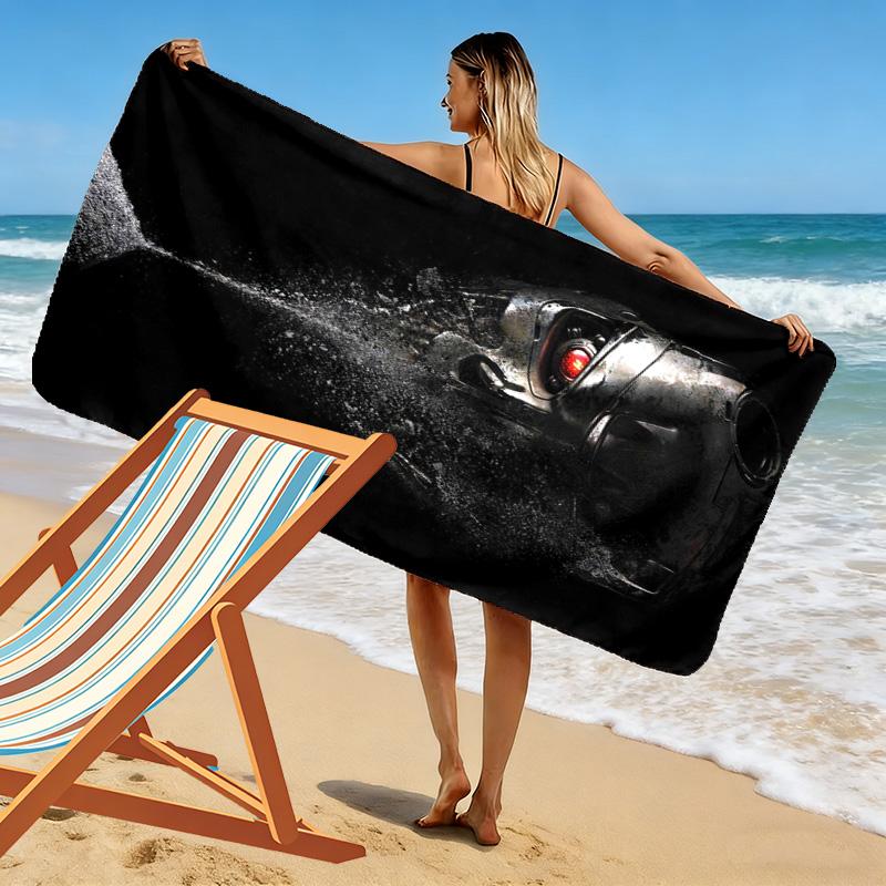 Action Heroes Unite beach towel Outdoor camping Portable for travel Absorbent bath towel quick-drying swim towel Outdoor pool towel