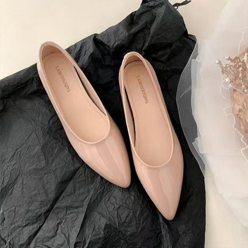 

Fashion Pointed Toe Women Flats Shoes Summer Casual Shallow Sandals Fashion Woman Loafers Shoes 2025 Dress Lolita New Zapatillas Female 40