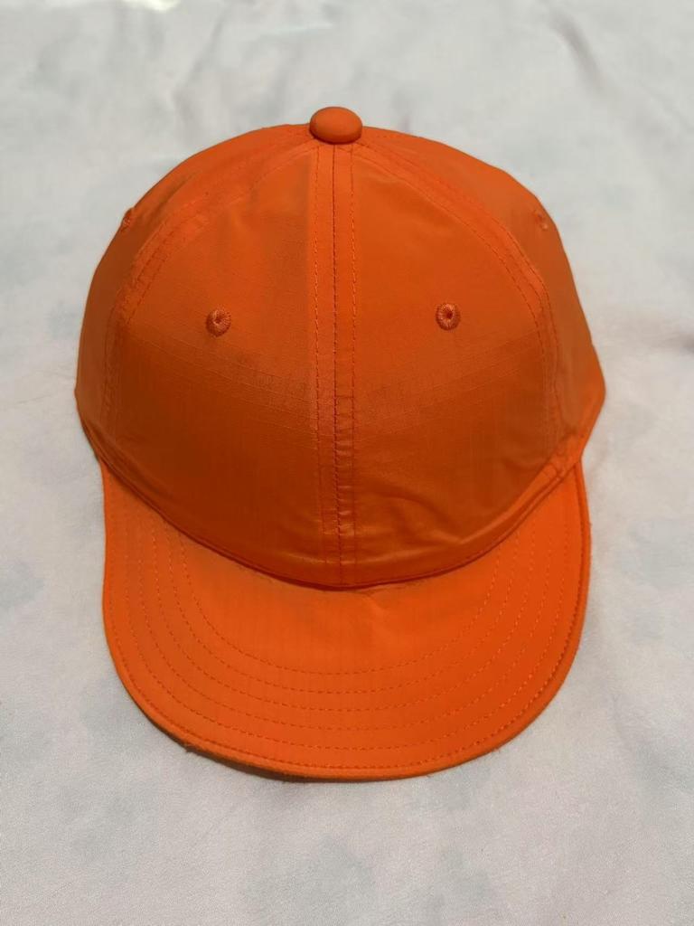 Simple Solid Color Duckbill Cap With Flat Brim Design For Outdoor Daily Wear