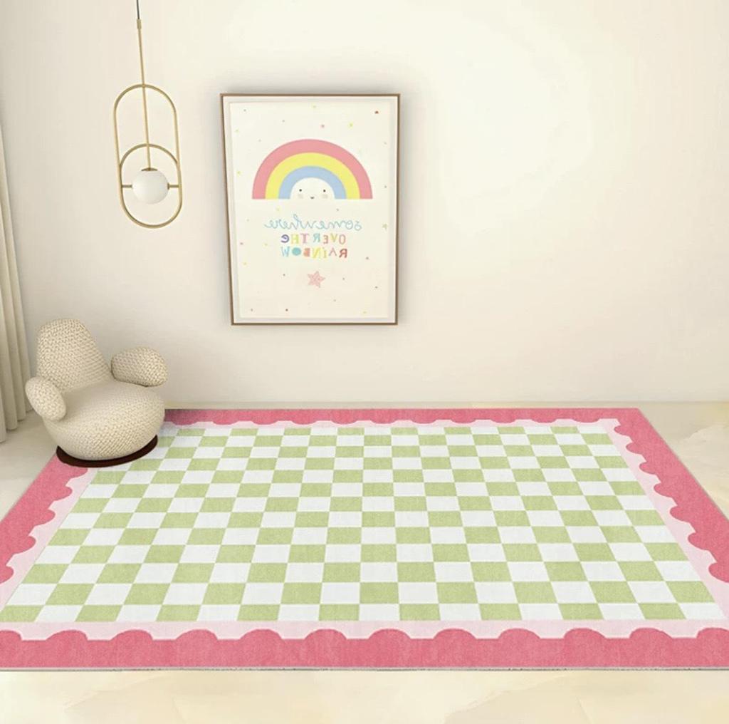 Plush Imitation Cashmere Carpet - Thick, Year-Round Floor Mat for Bedroom or Living Room