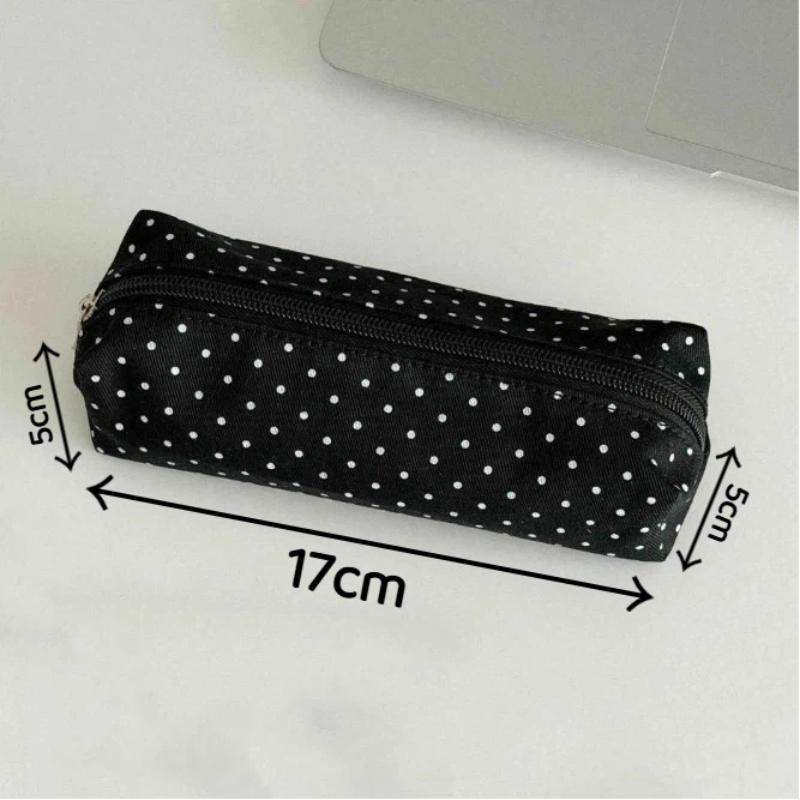 1Pcs Large Capacity Portable Pen Bag Pencil Pouch New Angle Wings Pencil Case School Supplies Student Stationery Storage Bag