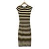 Women's Spring 2025 Striped Slim Fit Knit Dress
